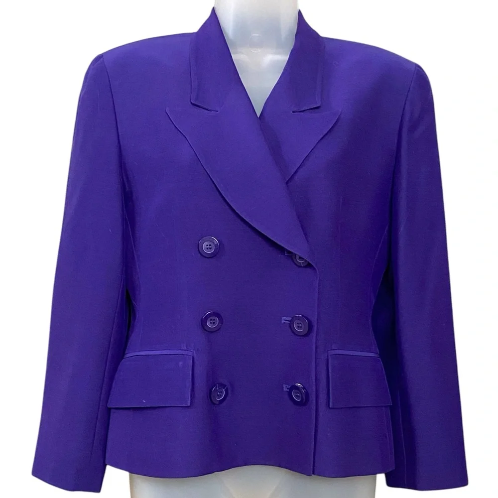 Christian Dior Double Breasted Wool Blazer Jacket - Picture 1 of 6